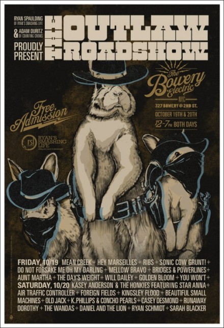 Outlaw Roadshow Poster